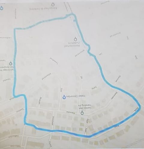 halloweentocht2019route