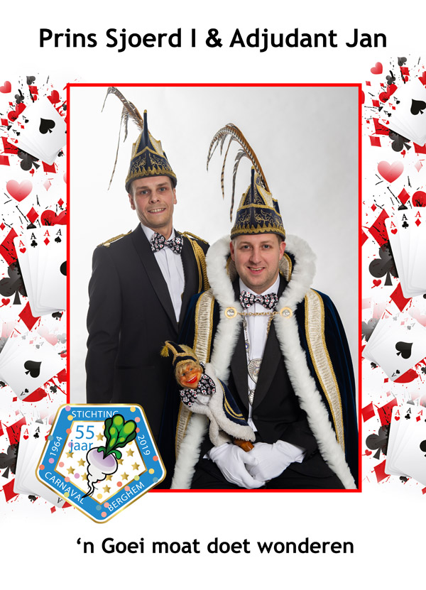 Prins Sjoerd 1 Adjudant Jan met spreuk