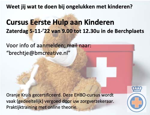 Mooiberghem.nl - Cursus Hulp aan Kinderen met kinderreanimatie; geef je snel op!