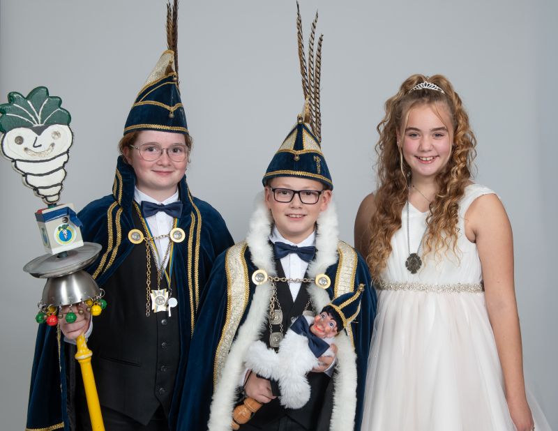 Het 55e Jeugdtrio van het Knollenrijk is onthuld, 'we zorgen voor spanning en sensatie!'