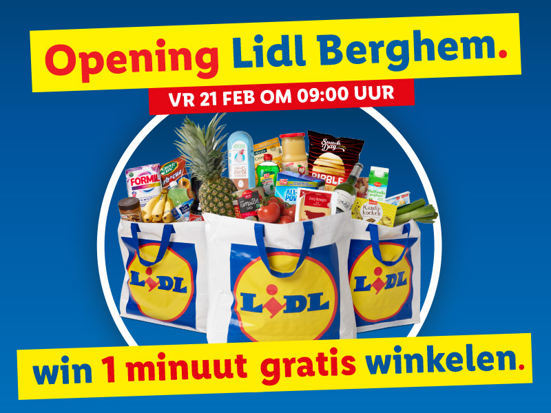 lidl berghemopeningbanner