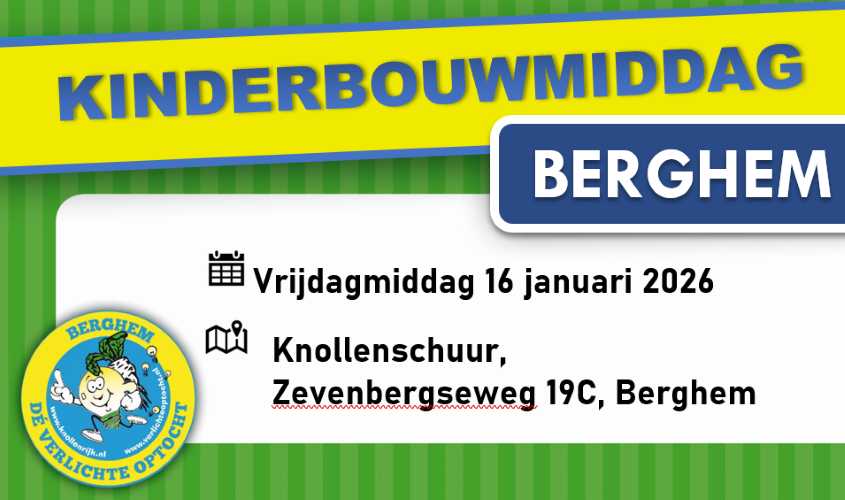 Doe mee met kindermiddag op 16 januari!