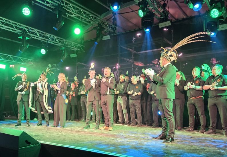 Bijzonder moment rond het Bergse lied tijdens de pronkzitting