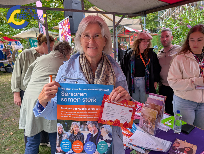 Samen voor elkaar in Berghem! Buren die elkaar kennen, helpen en samen leuke dingen doen. Doe je mee