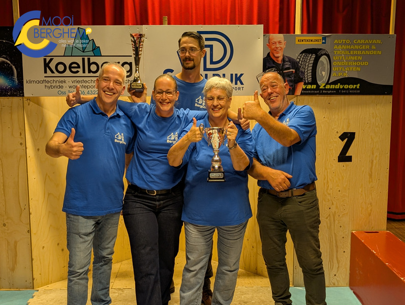 EHBO BergOss schuift naar de winst bij Fluitketelschuiven; Ferry grootste winnaar!