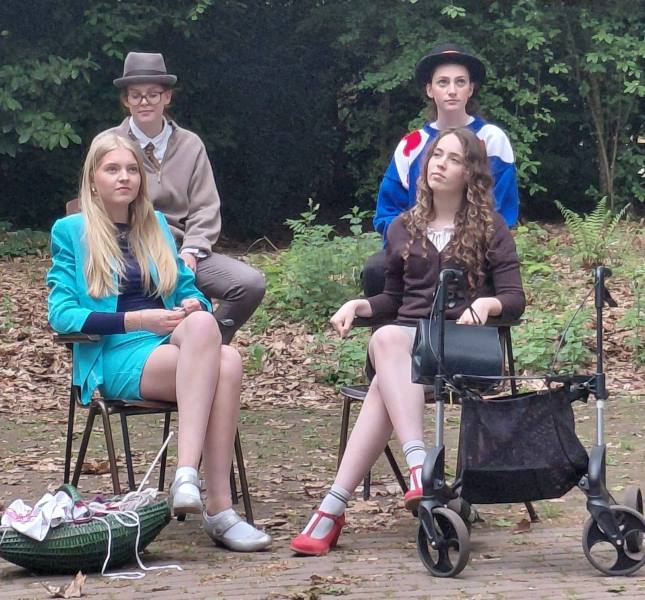 Goede generale jeugdgroep Hoessenbosch; op naar voorstellingen dit weekend