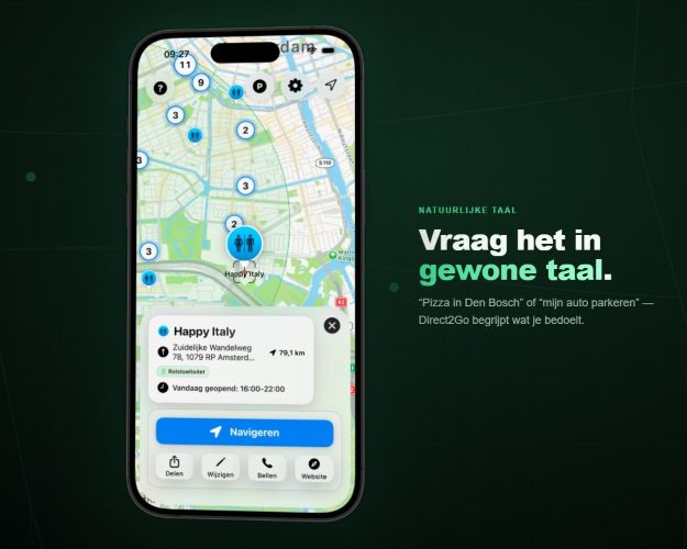 Berghemse app Direct2Go helpt gebruikers snel op weg naar toegankelijke locaties