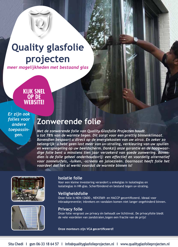 Quality-glasfolio