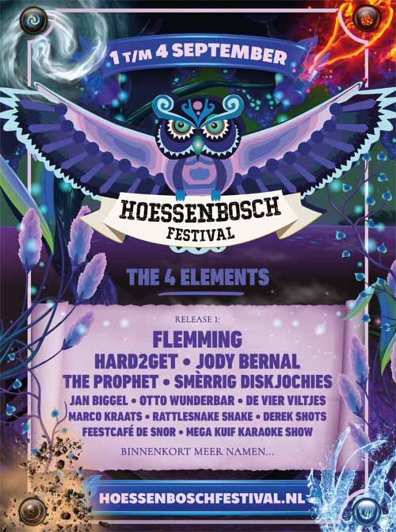 Mooiberghem.nl 83 artiesten op Hoessenbosch Festival