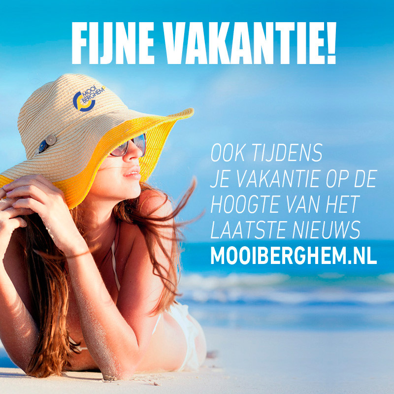 Betere Mooiberghem.nl - Mooi Berghem wenst iedereen een fijne vakantie toe! JU-29